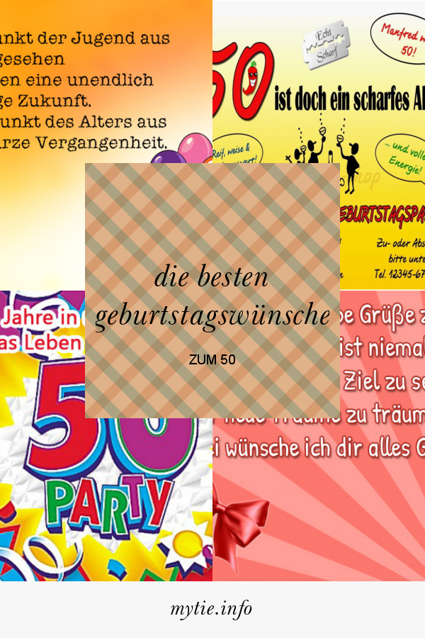 Die Besten Geburtstagswünsche Zum 50